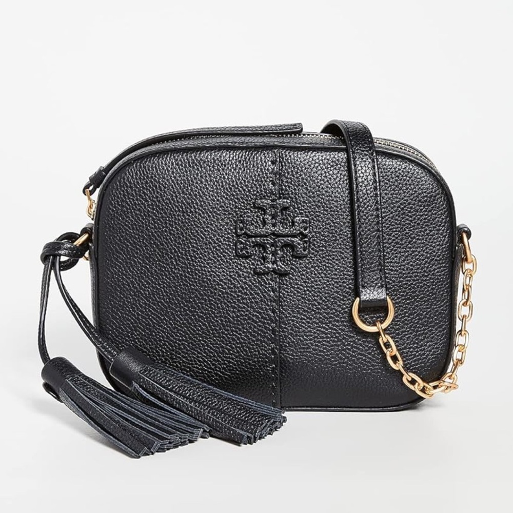 Tory Burch Black Leather Crossbody Bag